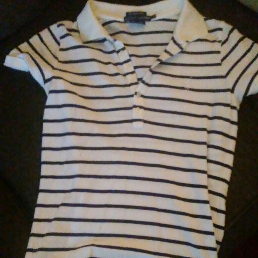 Striped Ralph Lauren polo
